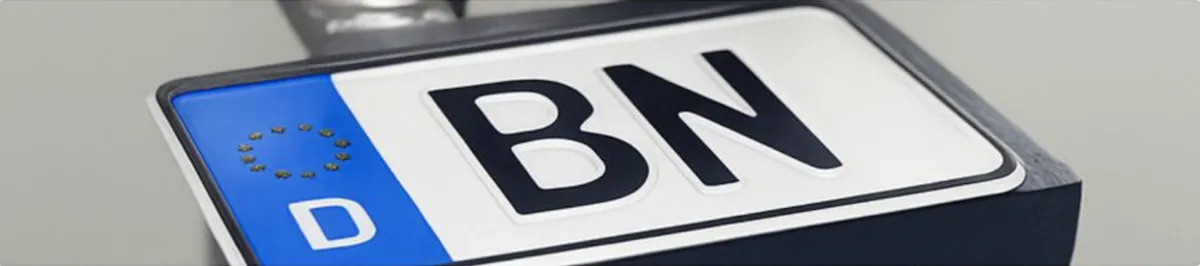 KFZ Kennzeichen Bonn